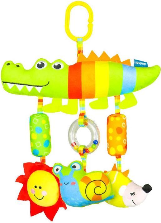 Activity Board 6-sided activity cube toy cot pram hanging toy soft baby plush