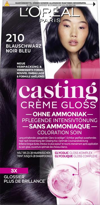 Immagine prodotto L'Oréal Paris Colata di Crème Gloss (210 Blu-nero)