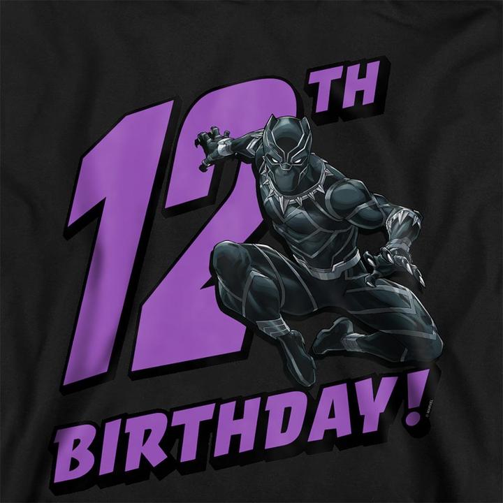 Image du produit Black - Sweat à capuche 12ème anniversaire - Enfant (128)
