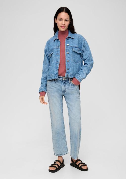 Image du produit s.Oliver Strickpullover Strickpullover mit Stehkragen (46)