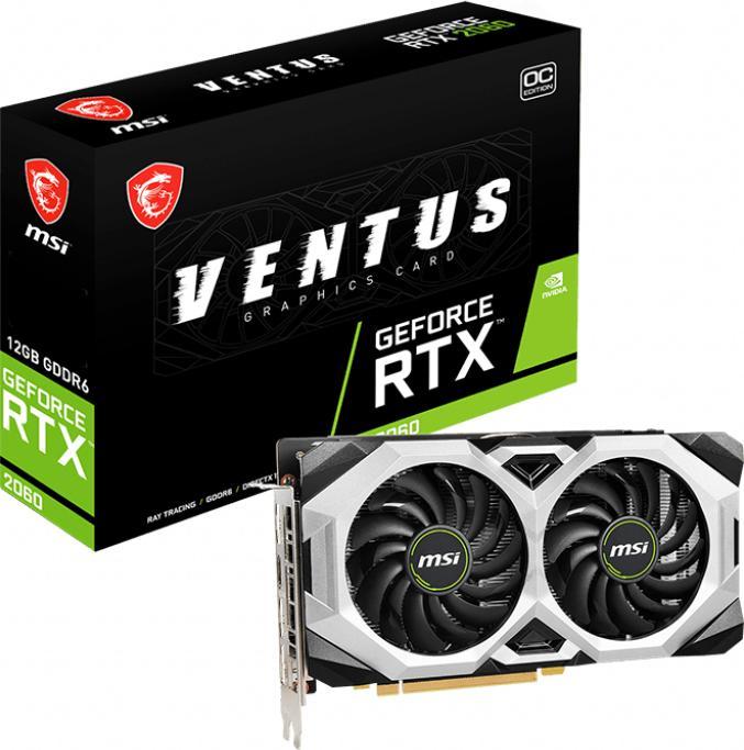 Produktbild MSI GeForce RTX 2060 VENTUS 12G OC (12 GB)