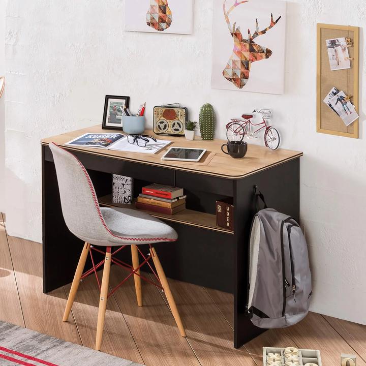 Immagine prodotto Cilek Scrivania nera piccola (110 x 58 x 75 cm)