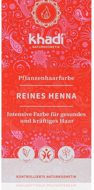 Actual product image Khadi Pure Henna (Red)