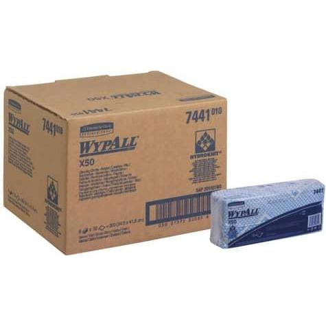 Thumbnail - Wypall Wischtuch X50 50ST blau, Reinigungsutensil, Blau