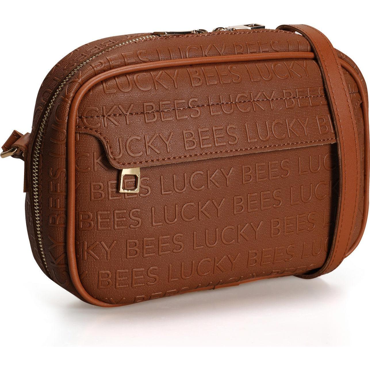 Lucky Bees, Handtasche, Harold, Braun