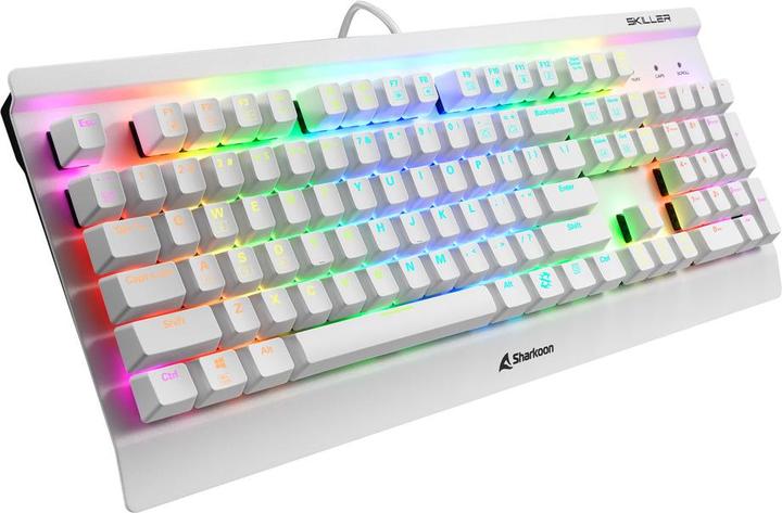 Actual product image Sharkoon SKILLER SGK3 Keyboard USB QWERTY English (US, Cable)