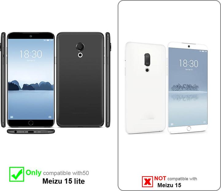 Image du produit Cadorabo Coque pour MEIZU 15 LITE universel avec Clip (Meizu 15 Lite)