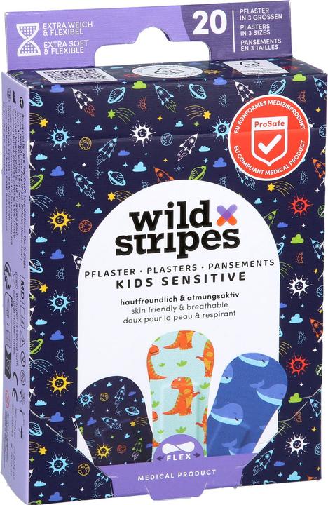 Actual product image Wild Stripes Schn Schuerfwu Kids Spa 20 (20 x)