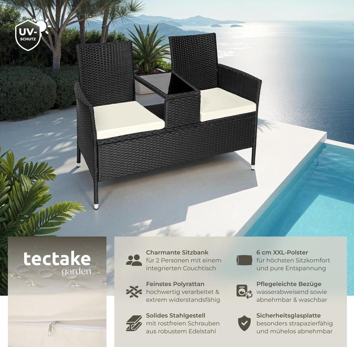 Image du produit tectake Banc de jardin