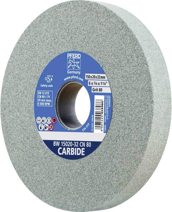 Actual product image Pferd Grinding wheel Ø 150 mm grain 80 1 pc. (80)