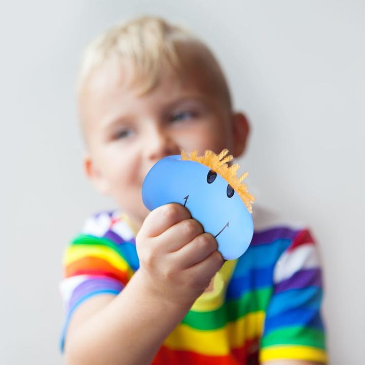 Actual product image Relaxdays Antistress crumple ball