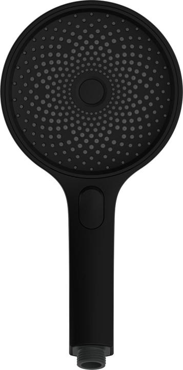 Actual product image Schütte Shower head Bathroom SAMOA RAIN Hand shower Black matt Water-saving seal 60953 (3 Beam types)