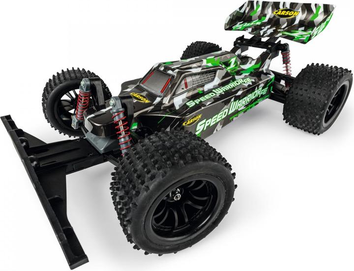 Actual product image Carson 1:10 FE Speed Warrior 2.4G 100% RTR green (RTR Ready-to-Run)