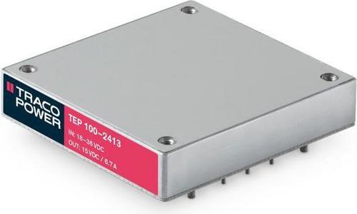 Actual product image TracoPower DC/DC converter 18... 36V 12V 8.4A 100W