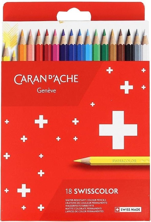 Immagine prodotto Caran d'Ache Swisscolor (Multicolore, 18 x)
