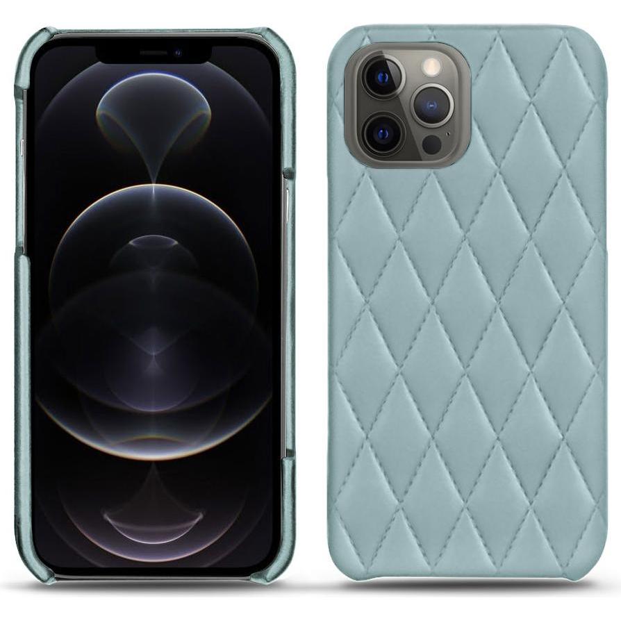 Noreve Lederschutzhülle (Apple iPhone 12 Pro Max), Smartphone Hülle, Blau