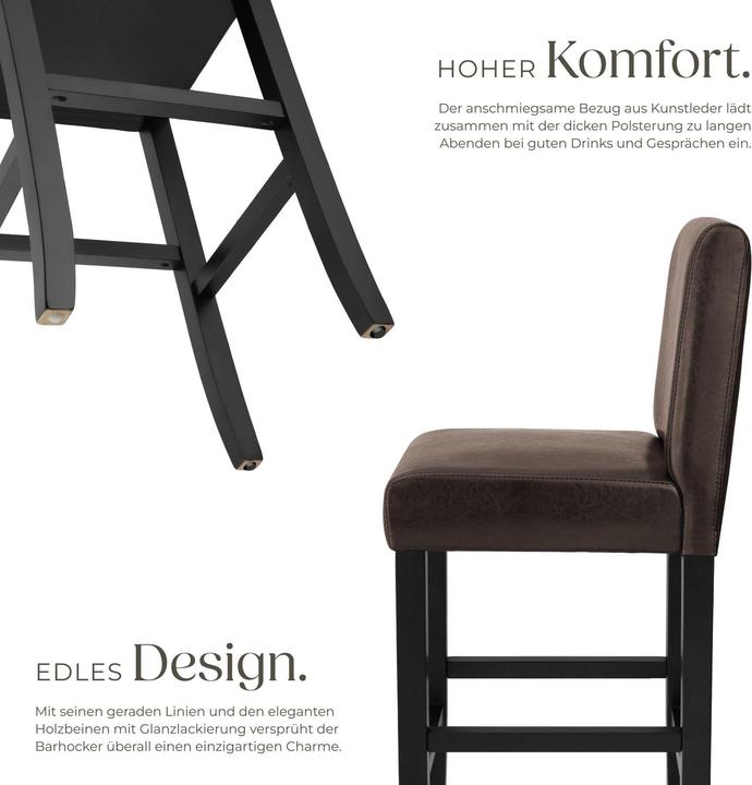 Produktbild tectake Barhocker