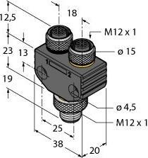 Image du produit Turck Distributeur double