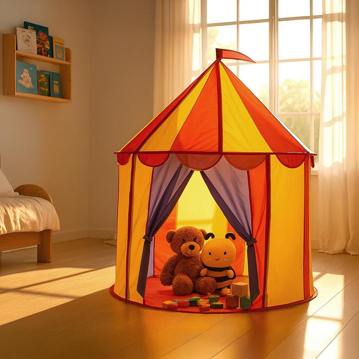 Image du produit Relaxdays Spielzelt Zirkus Kinder