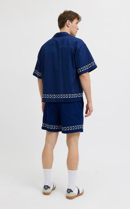 Actual product image Jack & Jones Jpstbill Emb Crinkle Shorts A Styd Ss25 (M)