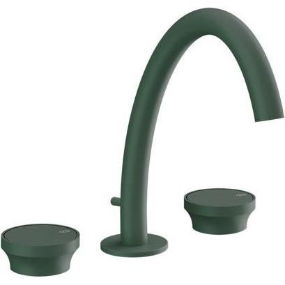 Gessi, Badarmatur, Origini 3-Loch Waschtischarmatur, mittlere Version, mit Ablaufgarnitur, Ausladung 186mm