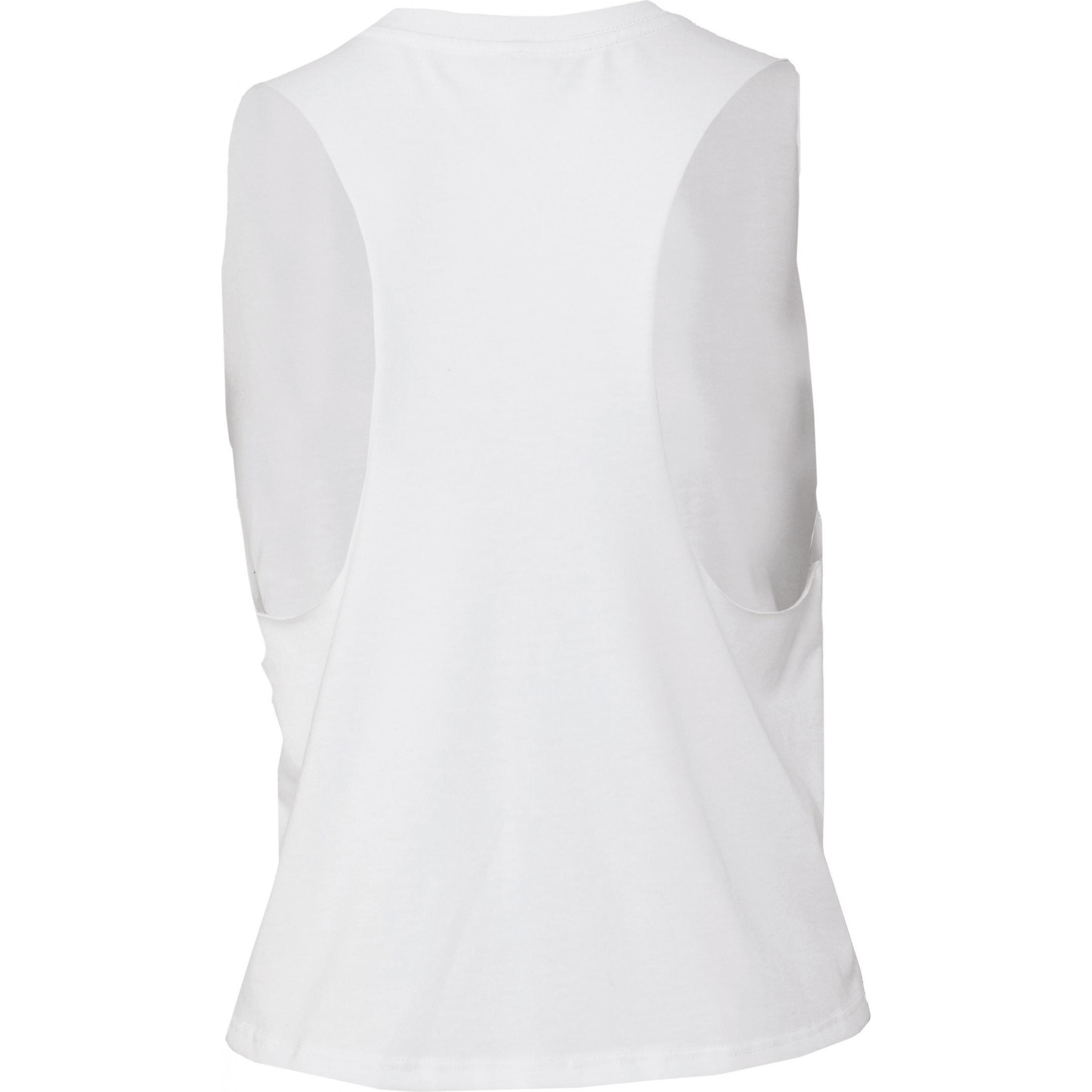 Thumbnail - Bella Canvas, Damen, Shirt, Women's Racerback Crop Tank, Weiss, (S)