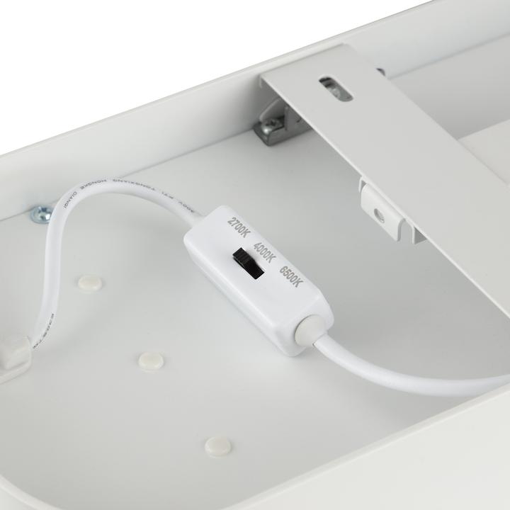 Actual product image Brilliant LED Deckenleuchte Corvato G81225/05 Wohnzimmer, Schlafzimmer Metall/Aluminium/Kunststoff I (3600 lm)