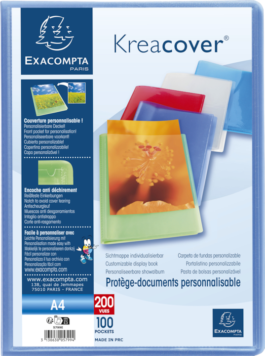 Actual product image Exacompta Display folder Kreacover Chromaline (A4, 1 x)