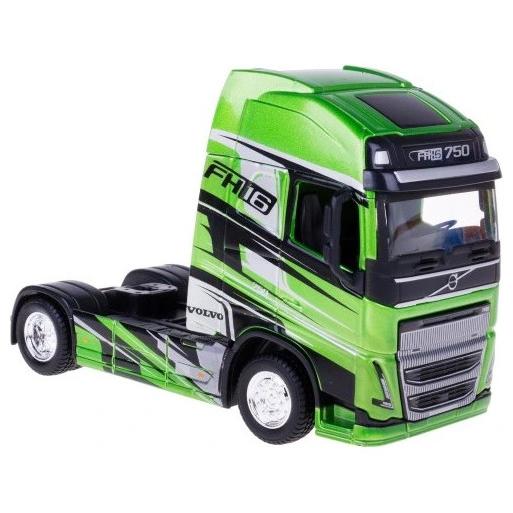 Bburago Diecast 1:43 Street Fire Haulers Custom Cabs Volvo FH16 750XXL Green Ages 3+ 18-32204