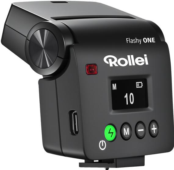 Produktbild Rollei Aufsteckblitz | Flashy ONE (Aufsteckblitz, Canon, Fujifilm, Lumix, Nikon, Olympus, Sony)