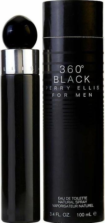 Produktbild Perry Ellis 360 Black Eau De Toilette Spray (Eau de Parfum, 100 ml)