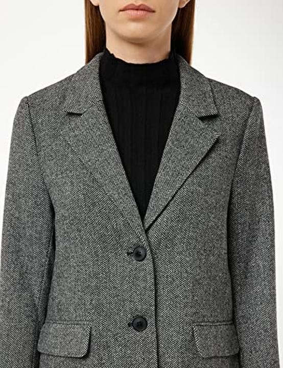 Actual product image Part Two Relaxed Fit Long Sleeve Blazer (Frequency band 38 (2600 MHz))