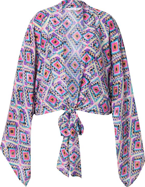 Immagine prodotto Miamoda Bolero dal taglio oversize con design grafico e maniche lunghe (42, 44, 46, 48)