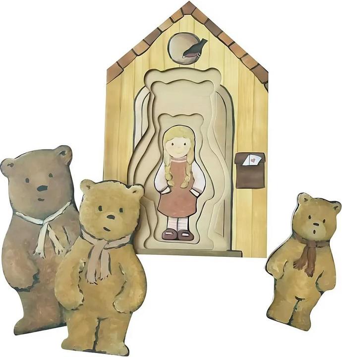 Produktbild Egmont Schichtenpuzzle Goldlöckchen