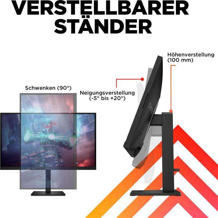 Actual product image HP Omen 27k (3840 x 2160 Pixels, 27")