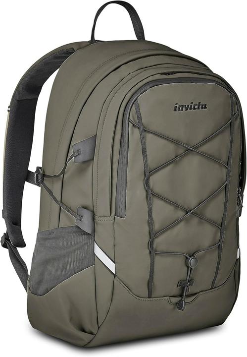 Produktbild Invicta Doppeltas mit Laptopfach, verstärktem Boden und Trinkflaschenhalter für Büro und Uni (29 l)