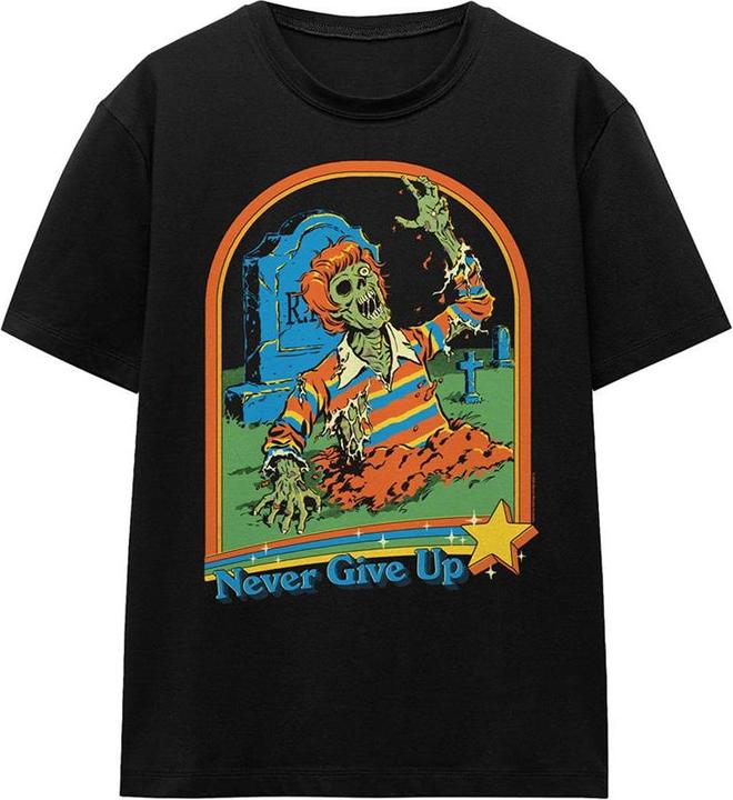 Produktbild Steven Rhodes Never Give Up TShirt (S)