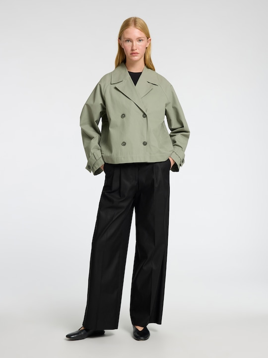Actual product image Selected Femme Slfcilo Short Trenchcoat Noos (36)