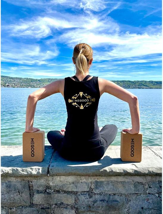 Actual product image MeGood Eco Yoga Block Cork (1 piece)