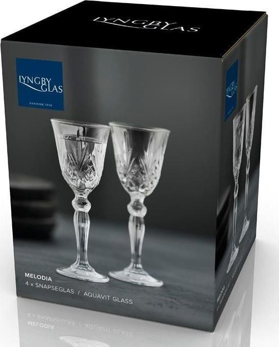 Actual product image Lyngby 5 cl - Glass - Clear (0.50 dl, 4x, Shot glass)