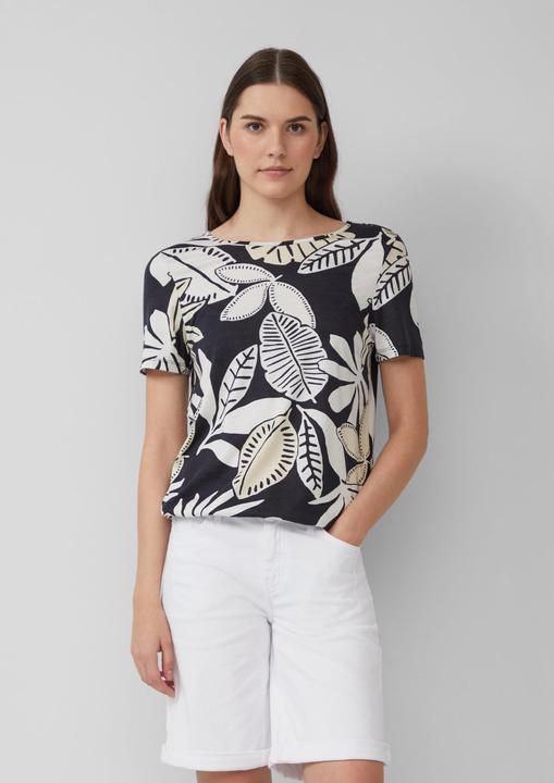 Produktbild S.Oliver T-Shirt Jersey-T-Shirt im O-Shape mit Cut-out (46)