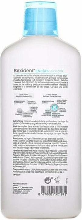 Immagine prodotto Isdin Bexidenta c colluttorio per la cura delle gengive 500ml (500 ml, Collutorio)
