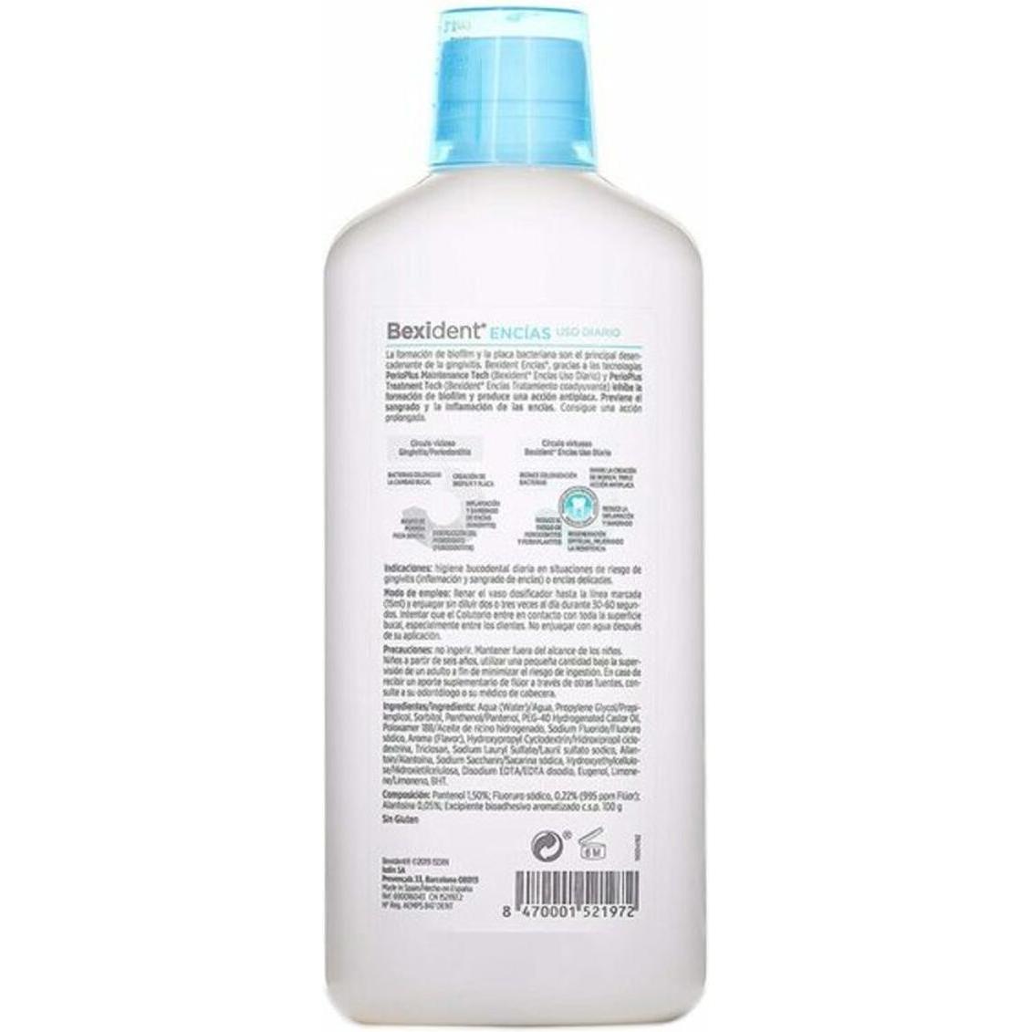 Isdin, Mundspülung, Bexidenta c Zahnfleischpflege Mundspülung 500ml (500 ml, Mundspülung)