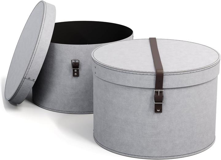 Produktbild Bigso Runde Aufbewahrungsboxen-Set (2x)
