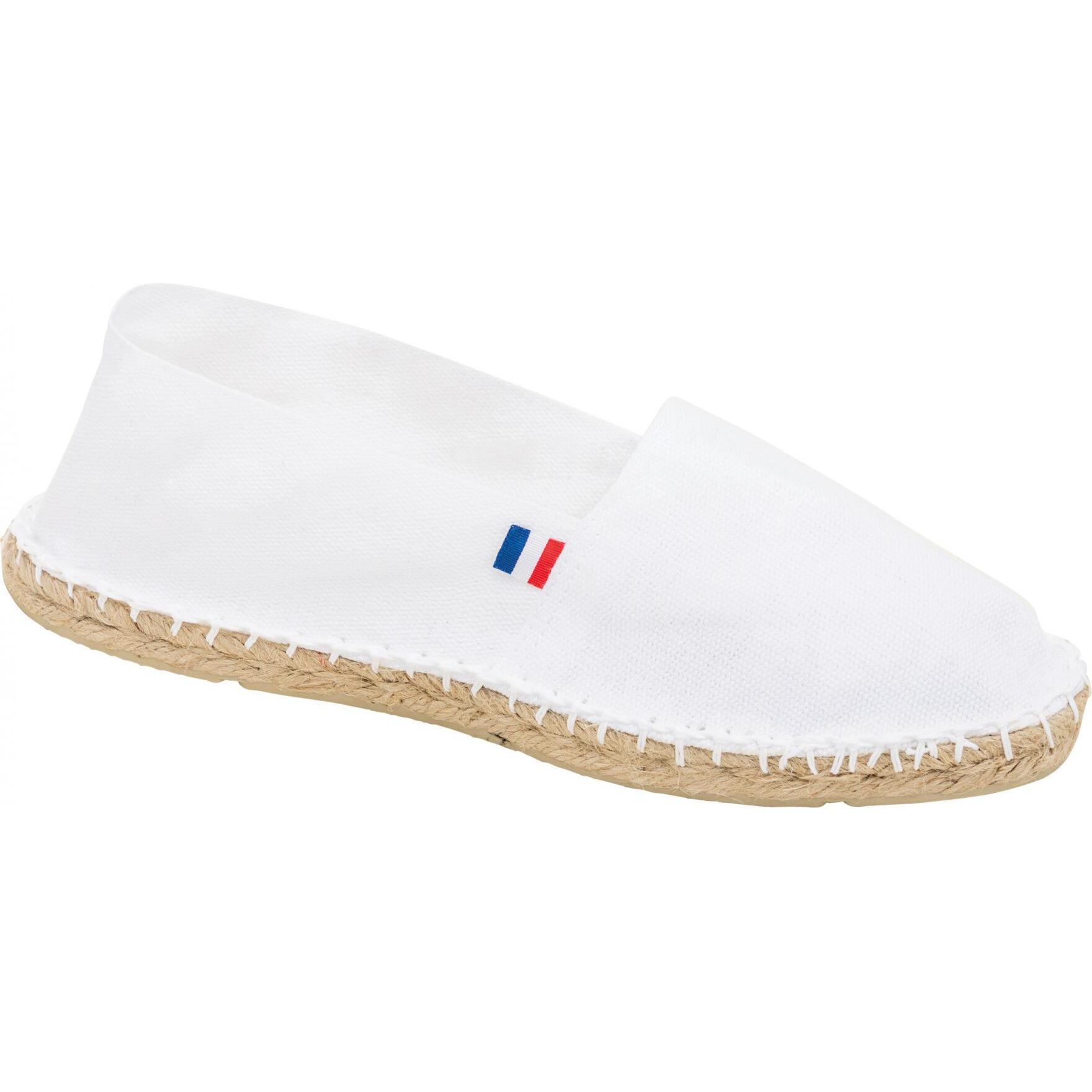 Kariban, Herren, Espadrilles, Made in France, Weiss, (39)