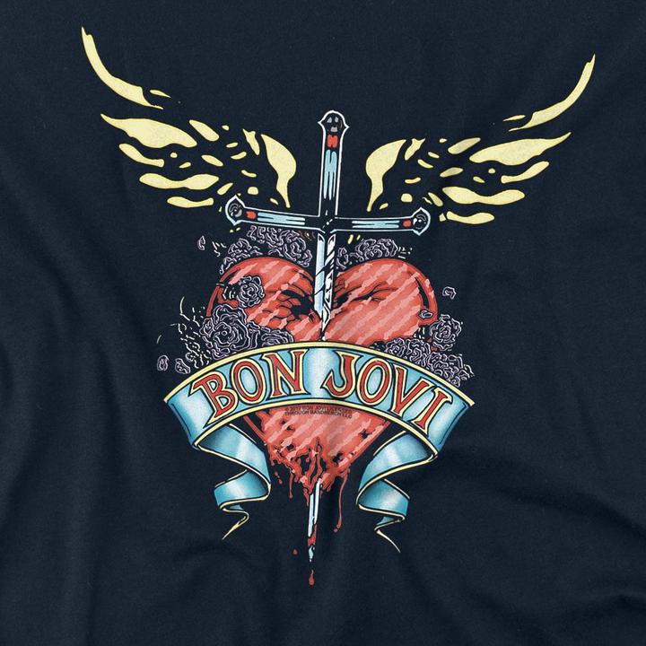 Immagine prodotto Bon Jovi Maglietta Pugnale Adulto Unisex (XXL)