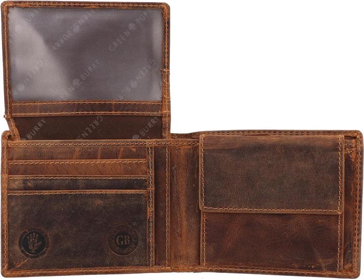 Produktbild Greenburry Vintage Sternzeichen Geldbörse Leder 12 cm