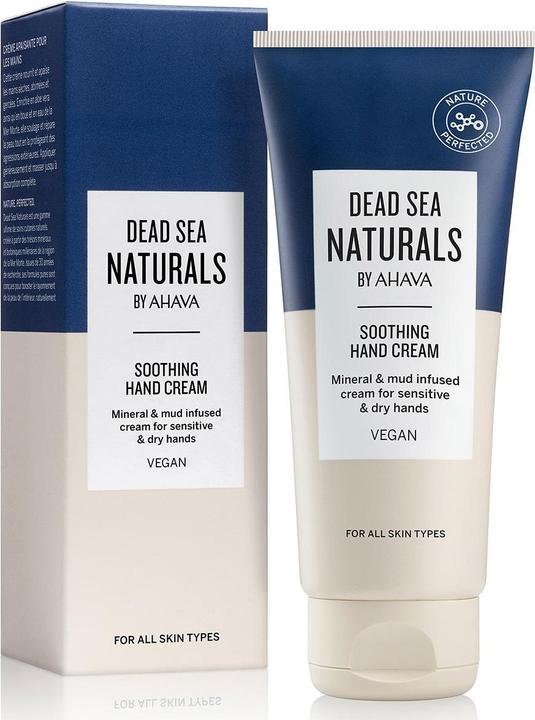 Actual product image Ahava Dead Sea Naturals Soothing Hand Cream Working Hands Moisturiser Intensive Relief and Treatment 100ml (100 ml)