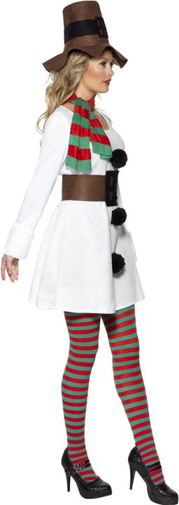 Produktbild Smiffys Miss Snowman Kostüm Set (S)