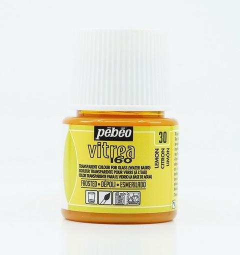 Actual product image Pebeo Vitrea 160 Frosty Lemon (Lemon, 45 ml)